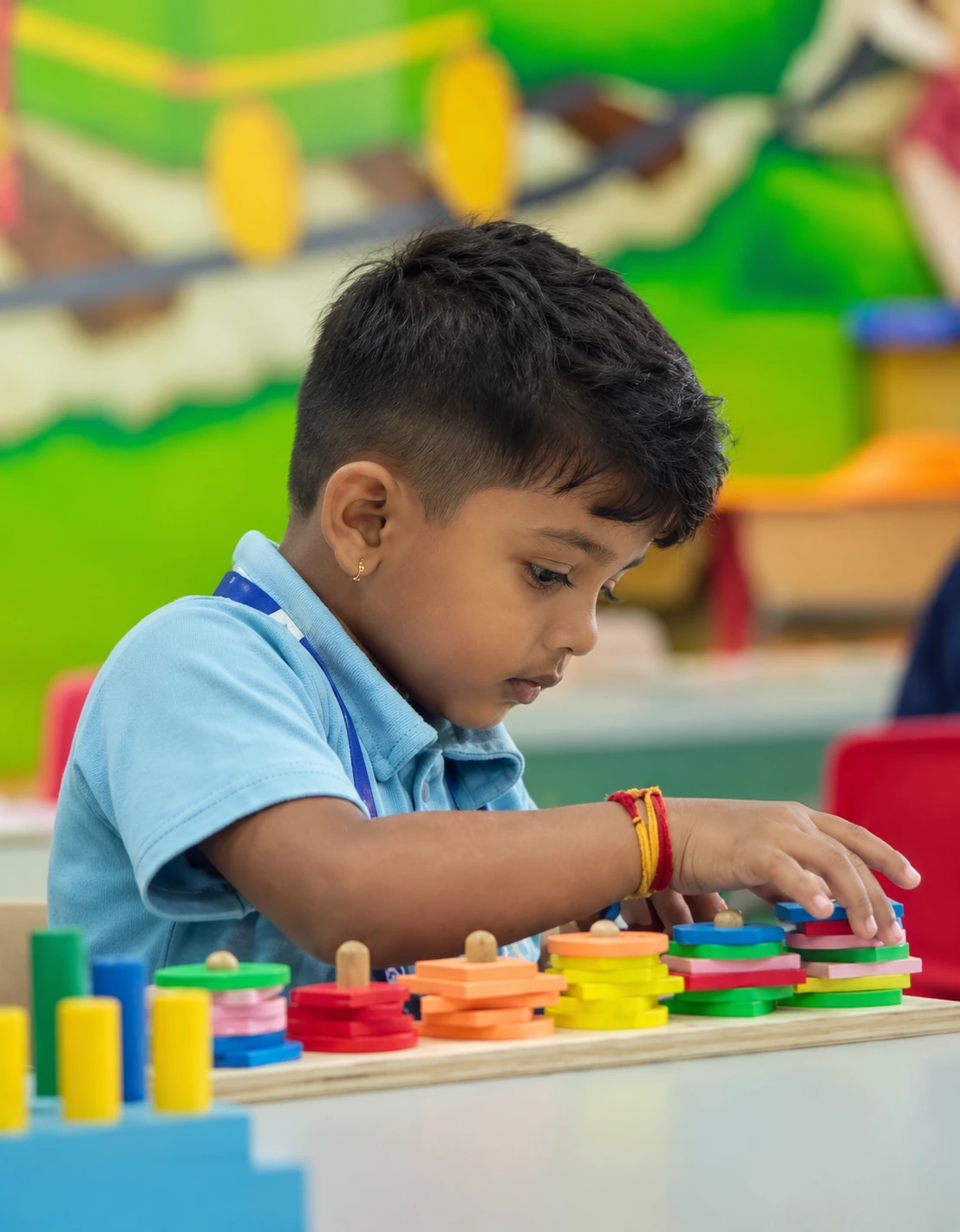 Pre-School students at Koshys Global Academia